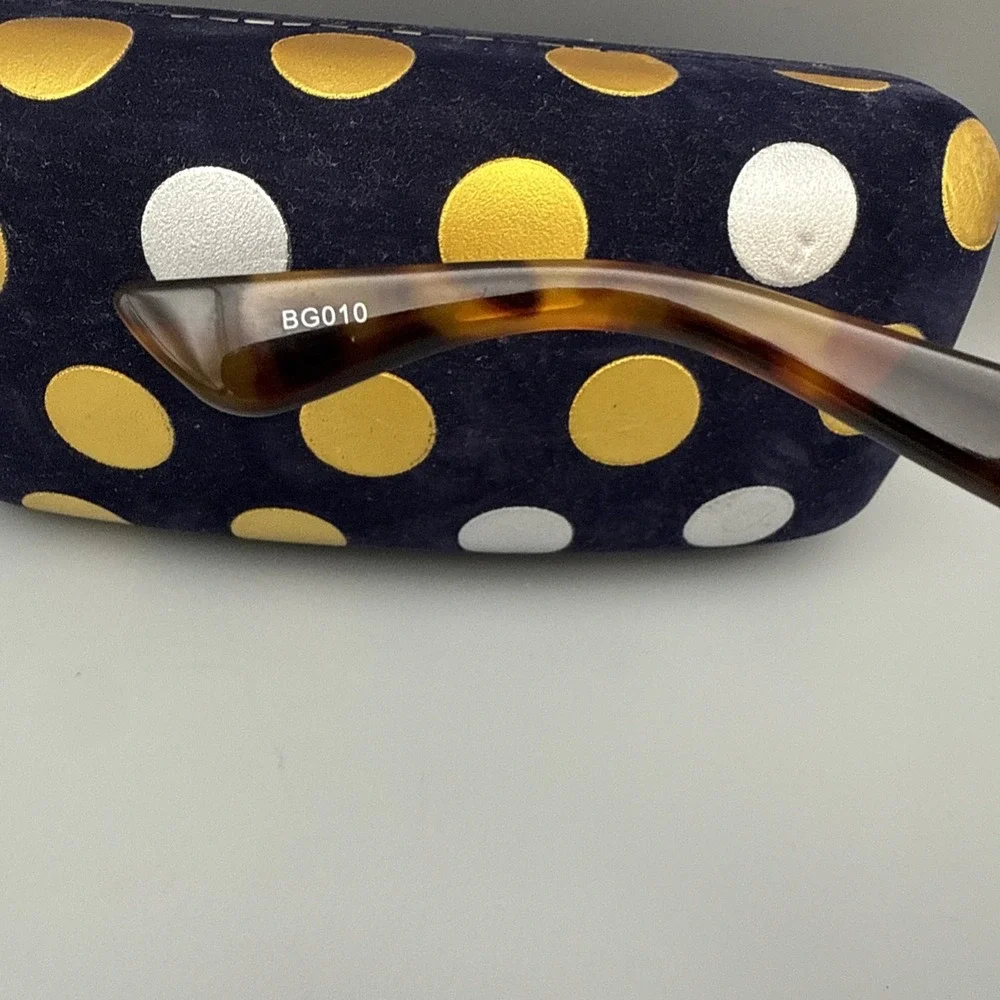 J Crew Authentic Poolside Oversized Sunglasses in Brown Tortoise BG010 & Case